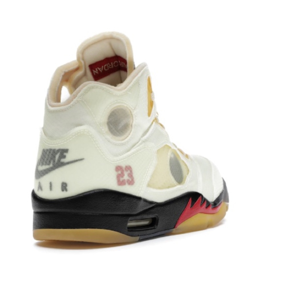 Jordan 5 Retro//Off White//Sail